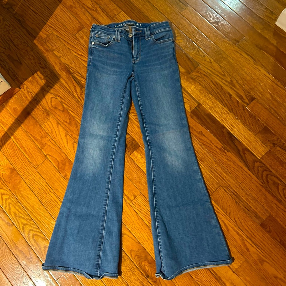 Bell bottom jeans